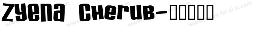 ZYENA Cherub字体转换
